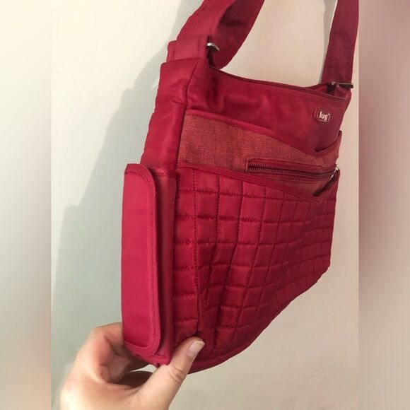 ♦️ Lug | Puffed Red Purse - Picture 5 of 10